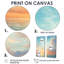 «Orange Sky Harmony Of Horizon», impressions sur toile grand ciel-114723838-114723837-114723839