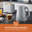 GEEPAS 1.7L Cordless Electric Kettle | Textured Premium Kettle with 360° Rotational Base | Concealed Heating Otter Control | Space Saving Cord Storage LED Indicator | 2 Year Warranty 3000W Opus-93691971