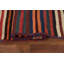 Tapis kilim rayé à plat 6 x 8