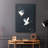 Cranes on Indigo II -Gallery Wrapped Cavas-2039180820