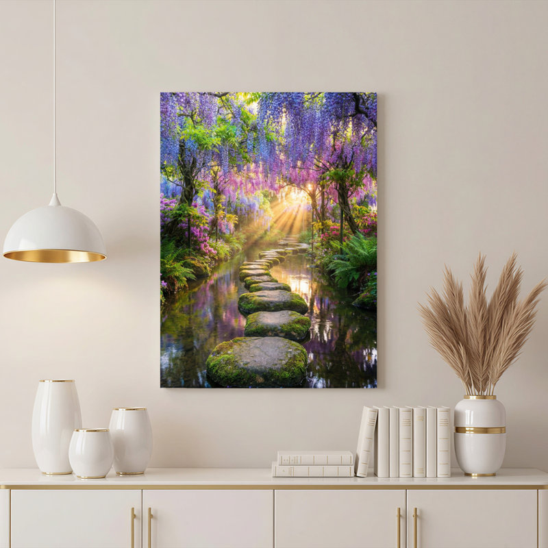 Ensemble d'une toile murale Jardin enchanté, 2030