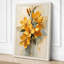 Golden Bloom Arrangement Botanical - Wrapped Canvas-899945550-899945584