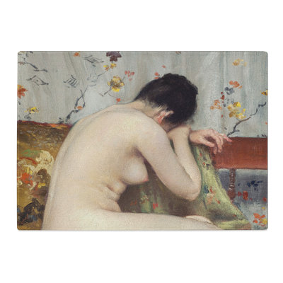 A Modern Magdalen by William Merritt Chase Chopping Board