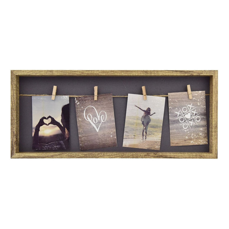 Amiri Natural Solid Wood Picture Frame