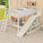 Loft Bed With Storage Shelves, Ladder, Guardrails And Built-In Slide-1706929255-1706929258
