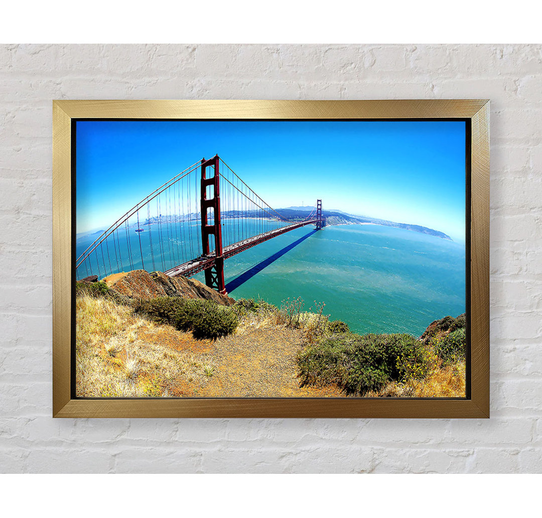 Golden Gate Bridge Days - Einzelner Bilderrahmen Kunstdrucke