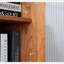 Bibliothèque avec porte vitrée Cherry