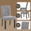 Chaise de salle à manger 4 pièces-252669134
