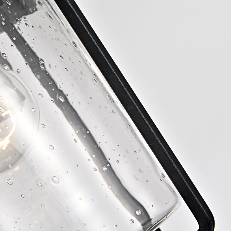 Bowerman Aluminum Wall Light, Textured Black