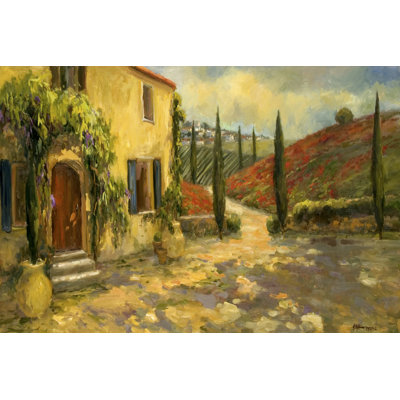 Scenic Italy V - Wrapped Canvas Painting