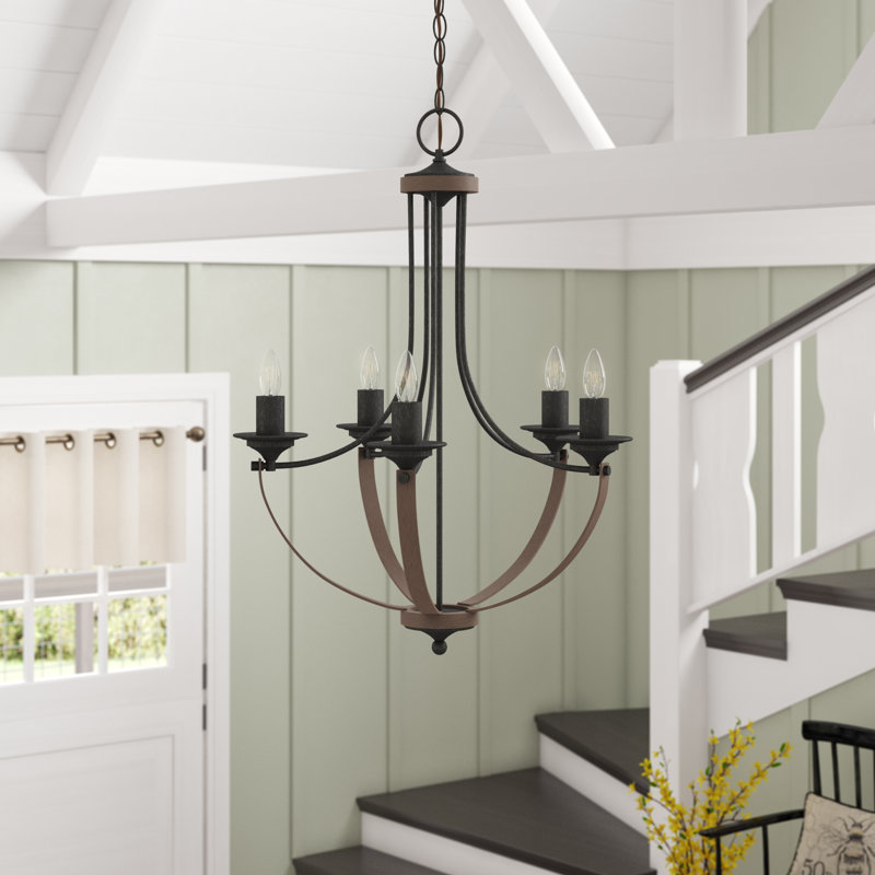Sroda 5 - Light Dimmable Empire Chandelier, Stardust, No