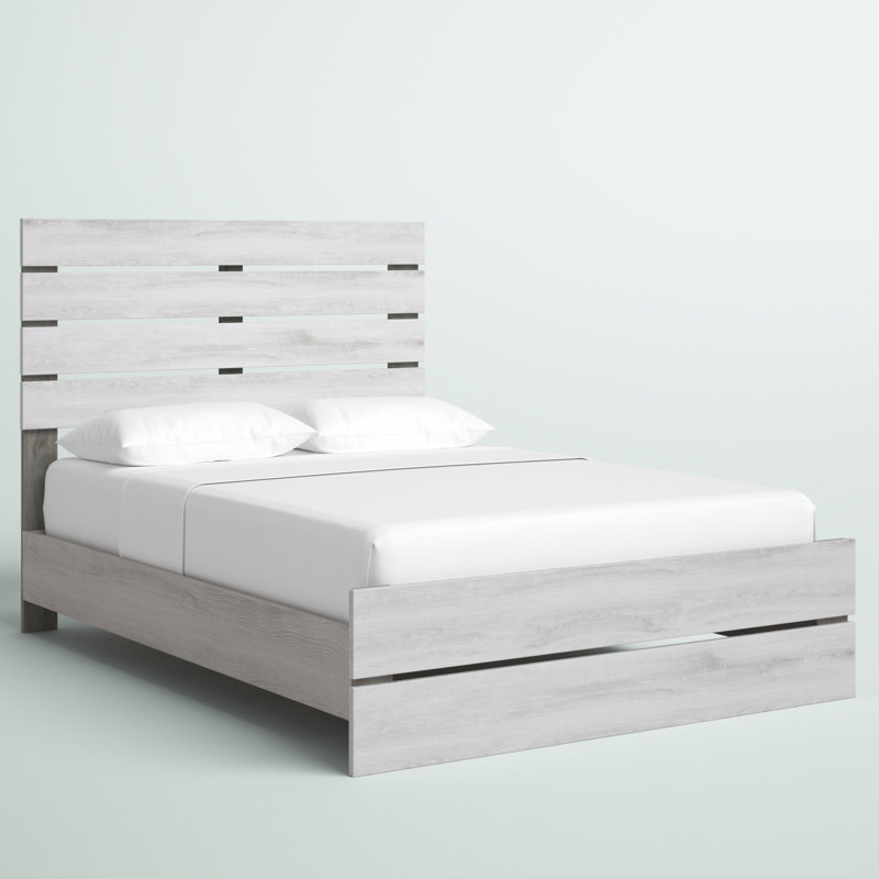 Matheny Standard Bed, Queen, White