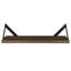 Tablette de support de couloir avec tablettes réglables Waverly