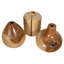 Ensemble de 3 petits vases Chaun