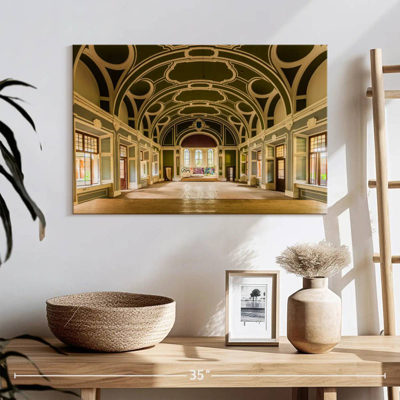 Well Lit Ballroom, 16" H x 24" W