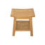 Barcelona 18 in. W Teak Shower Bench