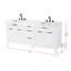 Meuble-lavabo double 72 po blanc-314797650-314797651