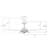 Striker Smart Ceiling Fan, Dimmable LED Light Kit & Remote Control, Works With Alexa/Google Home/Siri, Indoor/Outdoor-1140194598