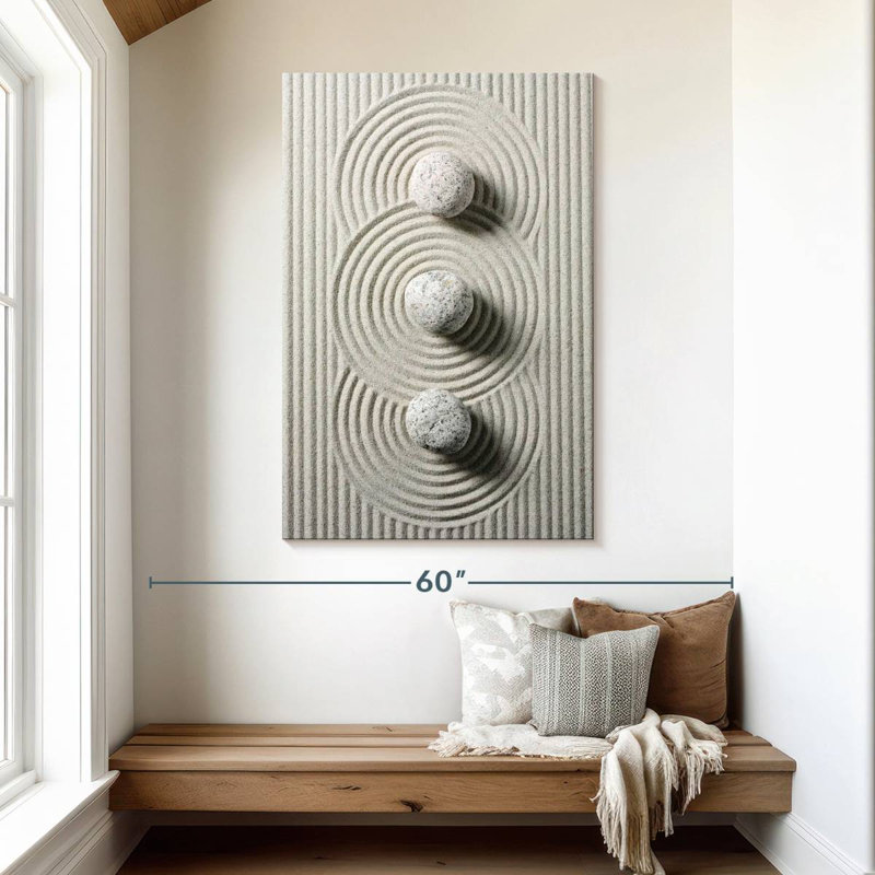 Trois pierres zen Kerrick, H 48 po x l 32 po