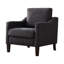 Fauteuil avec pieds en bois massif (ensemble de 2)-224455299