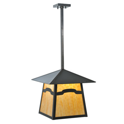 Luminaire suspendu géométrique 1 lumières lanterne Stillwater