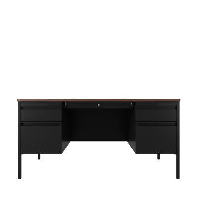 Synthetic Laminate Steel Computer Desk