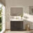36" Bathroom Vanity with Solid Surface Top-54691636-54691645