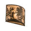 Ladonna 1 - Light Flush Mounted Sconce