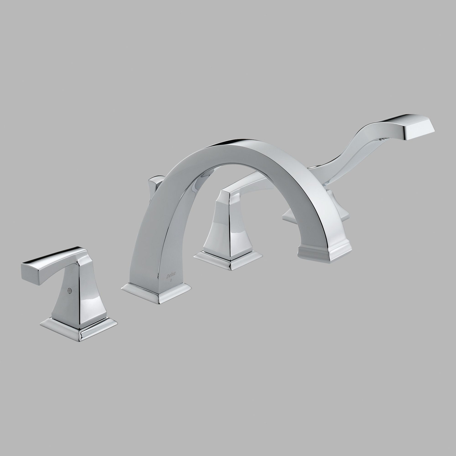 Dryden Deck-Mounted Roman Tub Faucet, Chrome