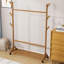 109cm Rolling Clothing Rack