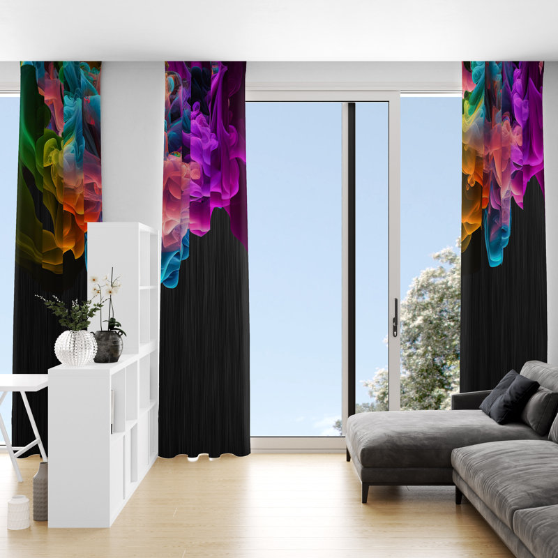 Diagne Room Darkening Curtain Pair