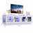 70" TV Stand For TVs Up To 65" With Led Lights-504858908
