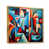 Cadre flottant doré sélectionné