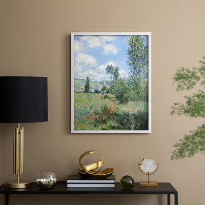 Reproduction encadrée vintage en bois massif XXXVIII