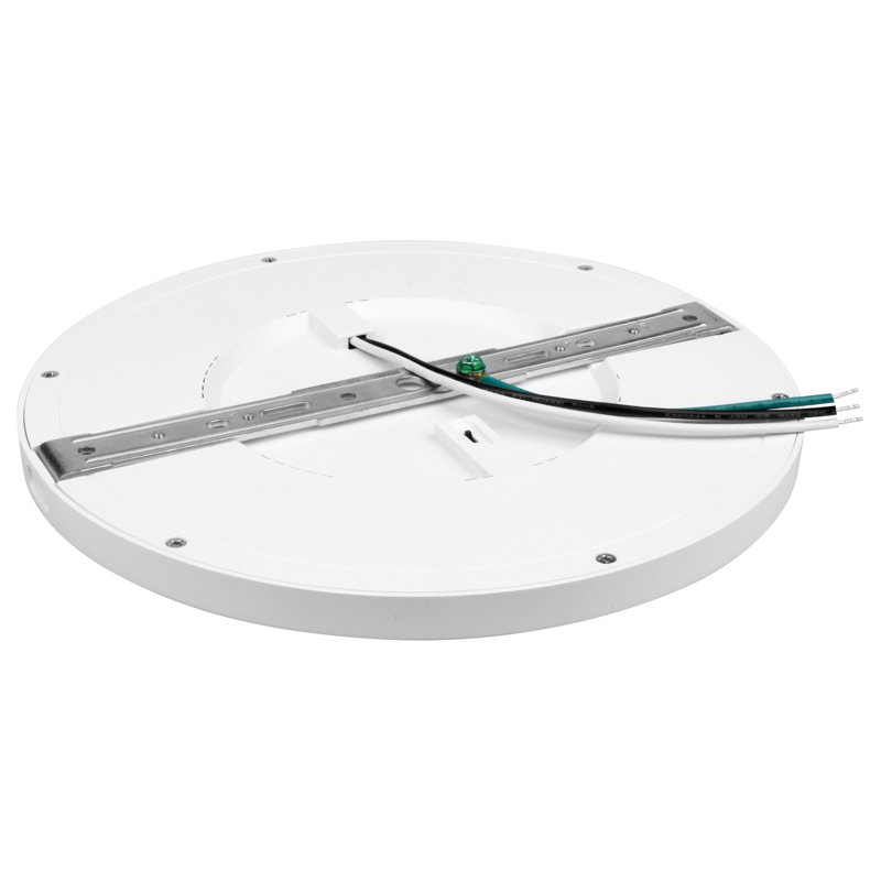Plafonnier encastré DEL 9 po ModPLUS 3CCT, Noir