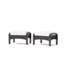 Barcelo Rattan Club Ottoman with Cushion-1609215526