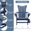 Chaise Adirondack pour l'extérieur en PEHD Licola-805393