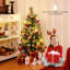 Arbre de Noël artificiel Holiday PC 2 pi 3 pi avec 81 branches et feuilles d'eucalyptus