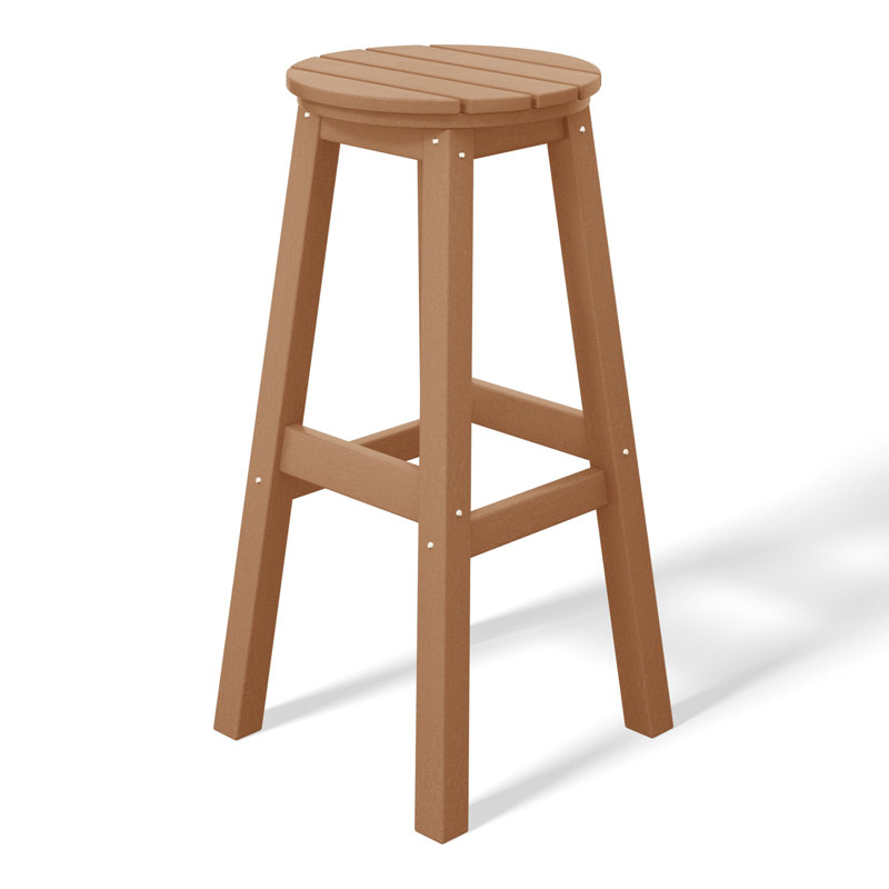 Tabouret d'extérieur Laguna, Brun clair, 29"