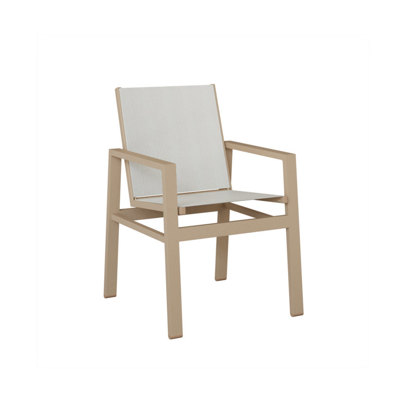 Chaise berçante Vida de Berlin Gardens, Noir luxe, Aluminium moucheté Sahara