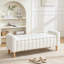Banc de rangement capitonné avec dessus en bois 63,3 po-1235082427