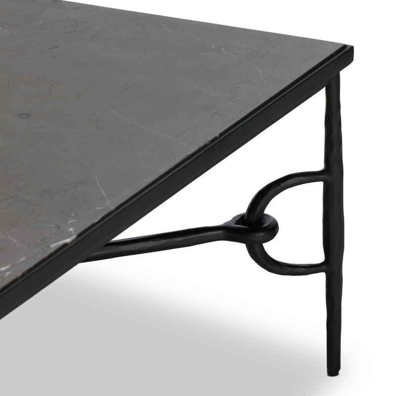 Babylon Coffee Table-Grey Italian Marble, Gray Italian Marble