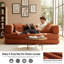 Canapé-lit double rembourré de 78,8 pouces, canapé-lit modulaire, 2 coussins décoratifs et canapé pliable-1289892526