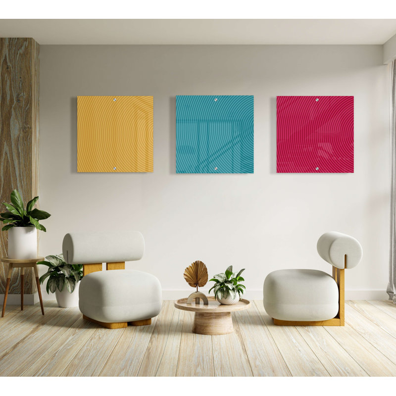 Handmade Modern Wall Decor on Acrylic