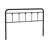  August Grove® Metal Queen Size Headboard, Adjustable Height, Farmhouse Victorian Style, Steel Headboard Only For Bedroom, Easy Assembly, Brown-2010374291-2010374292