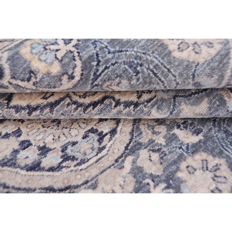 Handmade Wool Floral Area Rug
