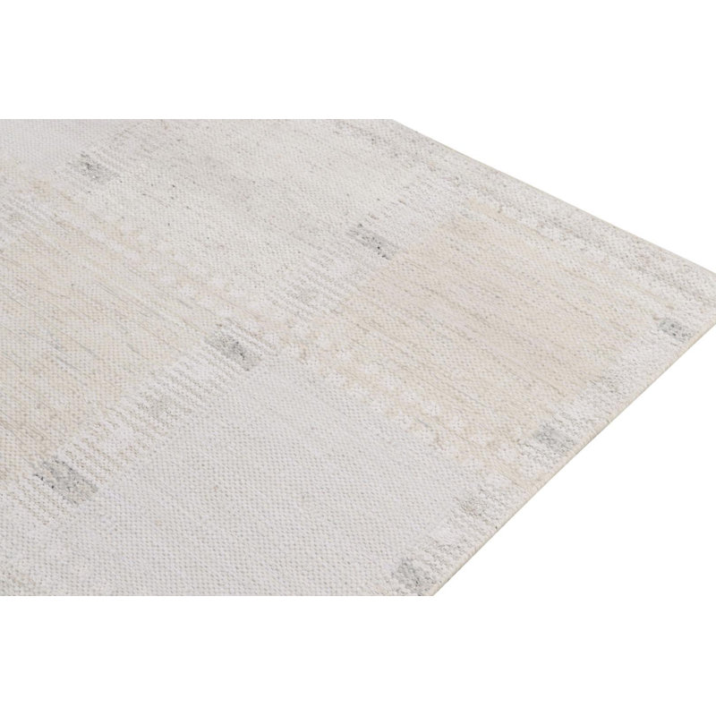 Scandinavian Wool Geometric Area Rug, Rectangle 9' x 12'