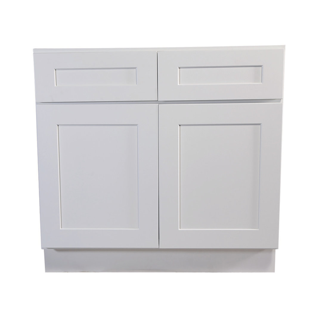 Design House Brookings Fully Assembled Shaker Style Base Kitchen Cabinet B48 48x34.5x24 Design House 