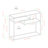 Tiered 42" Console Table-70265391
