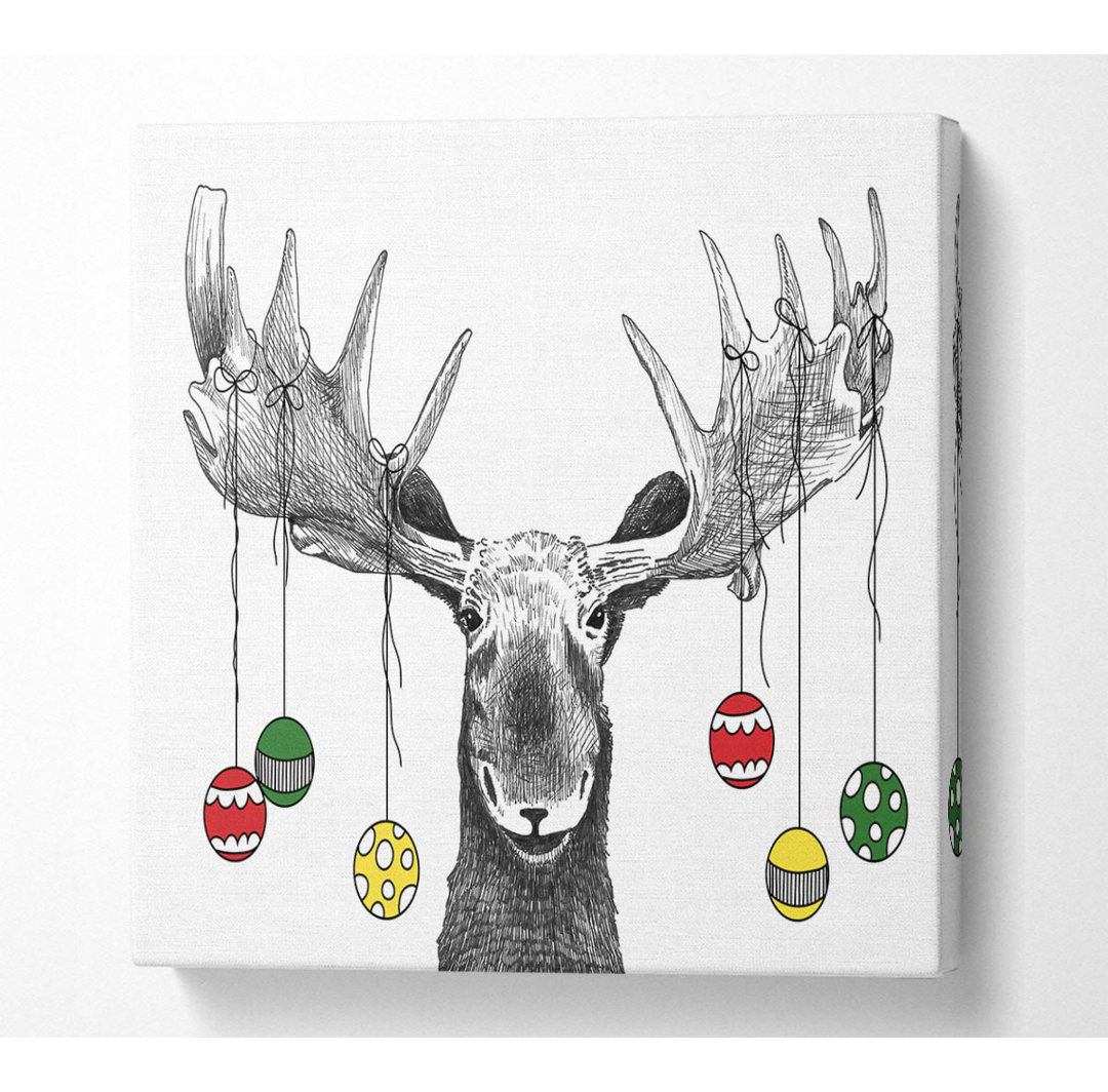 The Moosey Christmas - Kunstdrucke auf Leinwand